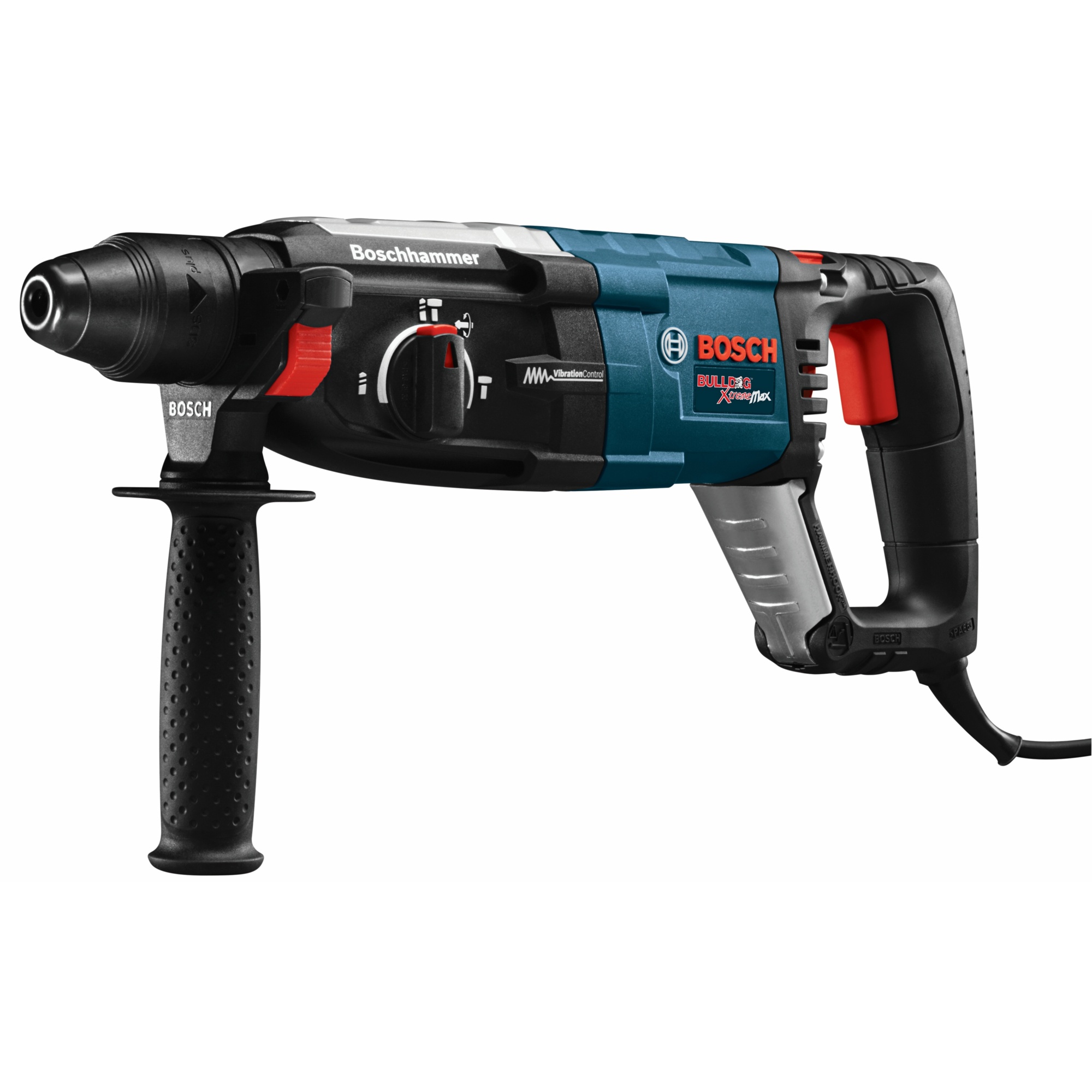 Bosch SDS-Plus Bulldog Xtreme Max Rotary Hammer — 1 1/8in., 8.5 Amp, 2.4 ft.-Lbs. Impact Energy, Model# GBH2-28L